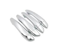 KLSDB Car Exterior Door Handles for Peugeot 5008 MK2 P87 2017 2018 2019 2020 2021 2022 2023, Exterior Handle Trim Cover Scratch Protector Durable Shell Replacement Accessories,B/1 Handle Keyhole