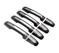 KLSDB Car Exterior Door Handles for Range Rover Sport Executive Evoque Discovery 5 Sport, Exterior Handle Trim Cover Scratch Protector Durable Shell Replacement Accessories,A/Piano Black 2