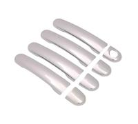 KLSDB Car Exterior Door Handles for Seat Toledo 2004-2009, Exterior Handle Trim Cover Scratch Protector Durable Shell Replacement Accessories,A/Electroplating