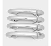 KLSDB Car Exterior Door Handles for Toyota Highlander 15-20-21-22, Exterior Handle Trim Cover Scratch Protector Durable Shell Replacement Accessories,A/Plating 2