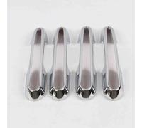 KLSDB Car Exterior Door Handles for Toyota RAV4 Highlander Wildlander 2020 2021 2022, Exterior Handle Trim Cover Scratch Protector Durable Shell Replacement Accessories,A/Silver-A/Ordinary