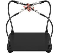 KLSKKJ Helping Hands Soldering Station, Third Hand Soldering Tool 4 Flexible Arms Helping Hands for Electronic Repair Soldering Jewelry Crafts