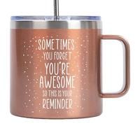 KLUBI Mothers Day Gifts for Mom From Daughter - Sometimes You Forget You Are Awesome Gifts For Women Birthday Gifts for Women Who Have Everything Fun Teacher Appreciation Gifts for Friends Female
