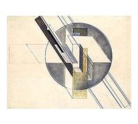 Klucis Construction Constructivist Painting Art Print Canvas Premium Wall Decor Poster Mural