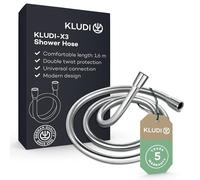 Kludi 81072 X3 Shower Hose, Chrome, 1,60 m