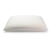 KLUFO Natural Organic Latex Pillow - Firm Bed Support for Sleeping, Springy & Ventilated Memory Design, Relieves Shoulder & Neck Pain with Protective Case Liner