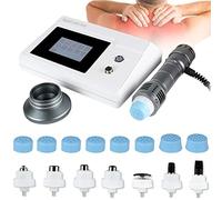 KLUFO Shockwave Therapy Machine for ED,Shockwave ED Therapy Machine ESWT Shock Wave Therapy Treatment Equipment for Pain Relief, Erectile Dysfunction(110-240V),Silver