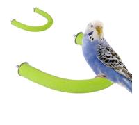 KLUFO U Shape Bird Cage Perch Stand - Parrot Perch Bird Stand | Reusable Birds Stand Holder Parrot Stick Cages Accessories for Parakeet, Conure, Cockati