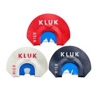 KLUK Custom Calls - American Heritage Turkey Mouth Call 3-Pack, Ultimate Combination of KLUK’s Nation-Wide Favorite Turkey Mouth Calls, Ghost, Combo and Hybrid Cuts (High Stretch)
