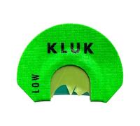 KLUK Custom Calls RASP Attack Turkey Mouth Call - 3-Reed Diaphragm with Combo Cut for Raspy Yelps, Cuts, Clucks & Purrs (Low Stretch)