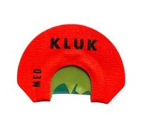 KLUK Custom Calls RASP Attack Turkey Mouth Call - 3-Reed Diaphragm with Combo Cut for Raspy Yelps, Cuts, Clucks & Purrs (Youth Frame - Medium Stretch)