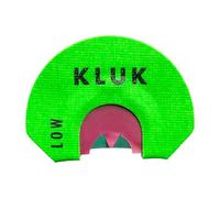 KLUK Custom Calls Redhead Hybrid Turkey Mouth Call - 3-Reed Diaphragm with Custom Stretch for Realistic Yelps, Raspy Cuts & Purrs (Low Stretch)