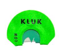 KLUK Custom Calls Sweet PETE Combo Turkey Mouth Call - 3-Reed Diaphragm with Combo Cut for Realistic Yelps, Clucks, Cuts & Purrs (Low Stretch)