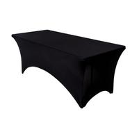 KLUOT Kitchen Table Cloth, Stretch Rectangular Table Cloth,Tight, Fitted,Washable and Wrinkle Resistant for Wedding,Banquet,Party Holiday Event 85 x 85 x 5 cm