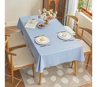 KLUOT PVC TableCloths Rectangular Table Covers easy wipe tablecloth Waterproof tablecloth picnic tables for outdoors for Kitchen Dinning Wedding Banquet Parties Decoration. 120x180cm