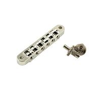 Kluson Standard Nashville Tune-o-matic Bridge Zinc with string slots (U.S. Made) Chrome