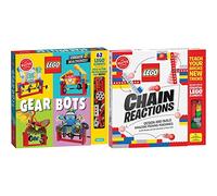 Klutz LEGO Gear Bots Create 8 Machines Lego Chain Reactions: Design and Build Amazing Moving Machines