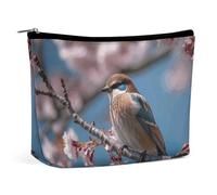 KLWQR A Little Bird Makeup Bag for Purse Waterproof Cosmetic Bags Makeup Pouch with Zipper Travel Toiletry Bag Organizer for Women Ladies, style, One size