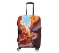 KLWQR Antelope Canyon Luggage Cover Dustproof Travel Suitcase Cover Elastic Suitcase Protector Luggage Sleeves Fit 19-32 Inch Luggage，, style, Small