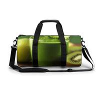 KLWQR Green Smoothie Sport Gym Duffle Travel Bag for Women Men Overnight Weekender Bag with Shoe Compartment,Wet Pocket, 17.7in/9in/9in, style-16, style-16, 17.7in/9in/9in