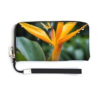 KLWQR Leather Wallets Waterproof Zip Around Clutch Bag Heaven Bird Credit Card Holder Clutch Purse for Women Ladies, style, 20.0*10.5cm