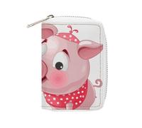 KLWQR RFID Credit Card Holder Wallets for Women Cute Small Leather Ladies Cardholder Wallets Angel Card Organizer Case with Zipper, style, 16x11.5cm