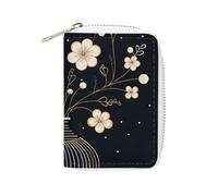 KLWQR RFID Credit Card Holder Wallets for Women Cute Small Leather Ladies Cardholder Wallets Decorative Container Card Organizer Case with Zipper, style, 16x11.5cm