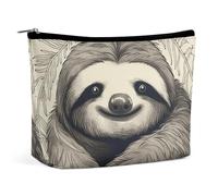 KLWQR Sloth My Spirit Animal Makeup Bag for Purse Waterproof Cosmetic Bags Makeup Pouch with Zipper Travel Toiletry Bag Organizer for Women Ladies, style, One Size