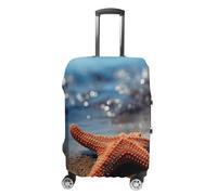 KLWQR Starfish on The Seaside Luggage Cover Dustproof Travel Suitcase Cover Elastic Suitcase Protector Luggage Sleeves Fit 19-32 Inch Luggage, style-31, M