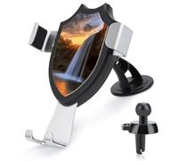 KLWQR Waterfall at Sunset Car Phone Mount Stand Hands Free Cell Phone Holder Non-Slip Ultra Stable Car Phone Holder Universal Fit Automobile Clamp Cradle Compatible with Most Cell Phones