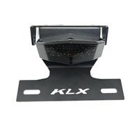 KLX150 Tail Tidy LED Tail Brake Light Fender Eliminator Compatible With KLX 125 D-Tracker KLX 150 KLX150L KLX150J KLX150BF License Plate Holder(Red)