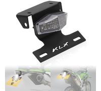 KLX150 Tail Tidy LED Tail Brake Light Fender Eliminator Compatible With KLX 125 D-Tracker KLX 150 KLX150L KLX150J KLX150BF License Plate Holder(Red)