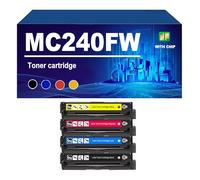 KLXFJ MC240FW Toner Cartridge Compatible For Ricoh M C240FW PC200W Printer, High Yield 4500 Pages,4 colors-1 Set