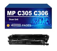 KLXFJ MP C305 C306 Imaging Drum Compatible For Ricoh MP C305 C306 C307 MPC406 C407 Printers,Yellow-1 Pack