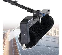 KLYDBMYT Electric Billboard Rolling Cleaning Brush,3.5/5.5/7.5 m Hand-held Outdoor Solar Panel Washing Rotation Brush,for Large Commercial Environments,7.5m/24.6ft