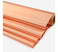 KLYDBMYT EMF Blocker Material Faraday Fabric-emi RFID/RF Shielding Material Fabric Anti-Radiation Military Grade Tent Fabric Micro-Wave Oven,Router Blocks Curtains,gold-1m