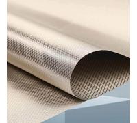 KLYDBMYT Faraday Fabric Conductive Shielding Copper EMF Protection Fabric Shielding Signal Blocking from Cellular Signal WiFi Bluetooth GPS Shields RF Signals,silver-2x1.1m