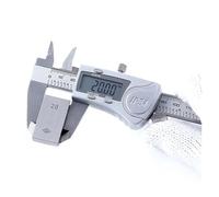 KLYDBMYT Micrometer LCD Digital, Digital Caliper 150mm IP54 Waterproof Stainless Steel Electronic Vernier Calipers Metric/inch Micrometer Gauge Measuring Tools,Calipers Measuring Tool(300mm)