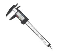 KLYDBMYT Micrometer LCD Digital, LCD Display 150mm Electronic Digital Caliper Vernier Calipers Gauge Micrometer with Storage Box for Mechanical Component Measure,Calipers Measuring Tool