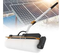KLYDBMYT Telescopic PV Panel Cleaning Machine 7.5 m/25 ft,Dry Cleaning And Water Washing Dual Purpose,Commercial Electric Outdoor Washing Sets Hand-held,LooseBristle-Wired