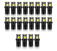 Klyk T10 LED Bulbs 501 W5W T15 194 Car Replacement Light Cool White 6500K | Brighter than halogen bulbs, 3000LM, 50000 hours operating life, 360° beam angle, 1W low energy, Polarity sensitive
