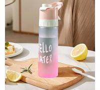 KLYKLL Sports Water Bottle with Spray Mist, 650ml Drinking Bottles, 2-IN-1 Mist & Sip Function Spray Water Bottles for Cycling Climbing Fitness Humidification Cooling