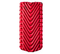 Klymit Unisex's Insulated Static V Luxe Sleeping Pad, Red, One size