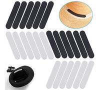 KLYNGTSK 24 PCS Hat Size Reducer EVA Foam Hat Size Tape Self-Adhesive Hat Sizer Reducing Tape Cap Sweat Band for Baseball Cap Peaked Cap Sun Top Hat (Black and White)