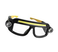 Klynovalu Head Worn Glasses Flashlights with Fast Charging and SplashProof Construction for Various Outdoor USB Rechargeable Light Glasses