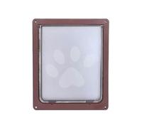 Klynovalu Lockable Safe Flap Door for Cats and Small Dog Easy Installation Door Mount for Small Pet Lockable Pet with Security Easy Install for Cats Dogs Entry Exit
