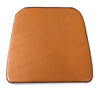 KLZUOPT Dining Chair Pad Leather Dining Chair Cushions, 1/2/4 Pack Water Proof U-Shaped Kitchen Chair Pads, Kitchen Seat Cushions For Dining Chairs (Color : Camel, Size : 40 * 44cm(4packs))