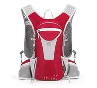 KLZUOPT Hiking Backpack Outdoor Climbing Hiking Backpack Bicycle Riding Bag Bike Ski Backpack Outdoor Sport Running Cycling Water Bag Gym Bag (Color : Red1)