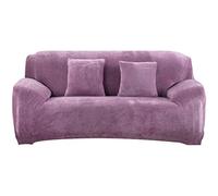 KLZUOPT Luxury Sofa Slipcovers High Stretch Furniture Protector Softness Sofa Cover Thick Durable Couch Covers Stylish Universal Sofa Slipcovers for Living Room Pets -light purple-2 Seater(145-185cm)