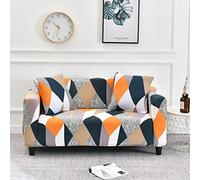 KLZUOPT Luxury Sofa Slipcovers Printed Patterned Sofa Cover Super Stretch Elastic Universal Slipcovers for 1 2 3 4 Seater Cushion Couch Set Washable Furniture Protector -BC-1 Seater 90 * 140cm